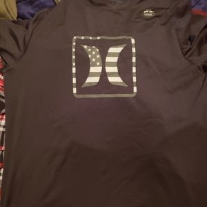 Hurley Short-Sleeve Americana Rashguard UPF Tee
